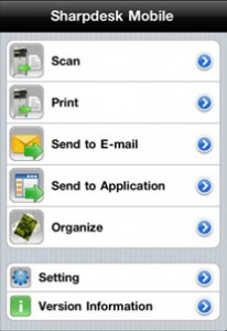 Scan & Share – Scan and save files from a supported MFP to your iPhone, iPad or Android device