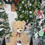 Giant Teddybear at the Francis House Festival of Christmas Trees