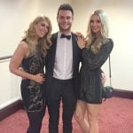 Adrienne, Nathan, and Isabelle from Midshire at the Talk of Manchester Awards 2017