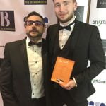 Stuart and Dan from Midshire at the Talk of Manchester Awards 2017